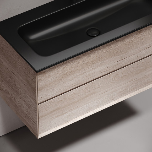 Тумба под раковину Sancos Marmi 2.0 100 MR2.0100EG подвесная Дуб галифакс натуральный