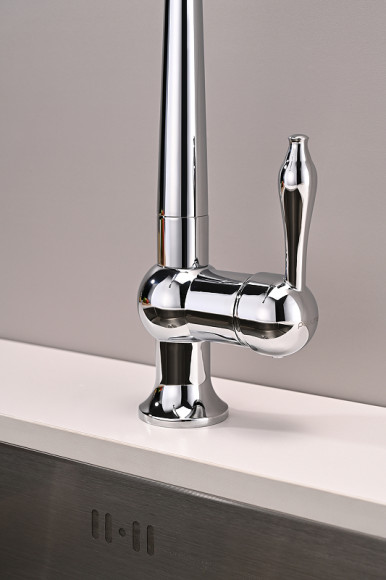 Смеситель для кухни Paulmark Retro Re213226-CR Хром Смеситель для кухни Paulmark Retro Re213226-CR Хром