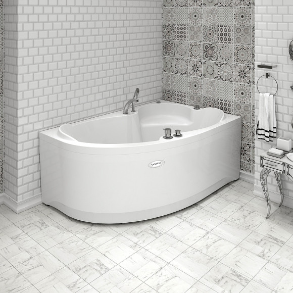 Акриловая ванна Radomir Vannesa Ирма 149х96 L 2-76-2-1-9-216 с гидромассажем Баланс Хром Акриловая ванна Radomir Vannesa Ирма 149х96 L 2-76-2-1-9-216 с гидромассажем Баланс Хром