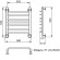 Водяной полотенцесушитель Ника Trapezium ЛТ (Г2) 60/50 Хром