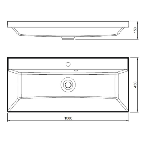 Раковина Florentina Астория 100 10.170.01000.001 Белая Раковина Florentina Астория 100 10.170.01000.001 Белая