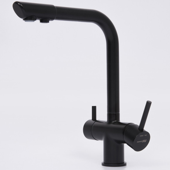 Смеситель для кухни WasserKRAFT A8367 Черный матовый Смеситель для кухни WasserKRAFT A8367 Черный матовый