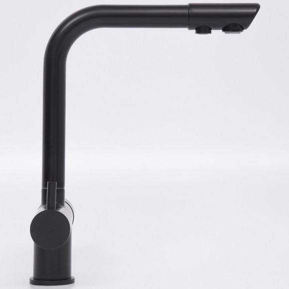 Смеситель для кухни WasserKRAFT A8367 Черный матовый Смеситель для кухни WasserKRAFT A8367 Черный матовый