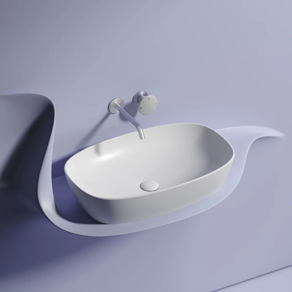 Раковина-чаша Ceramicanova Element 60 CN6049MW Белая матовая Раковина-чаша Ceramicanova Element 60 CN6049MW Белая матовая
