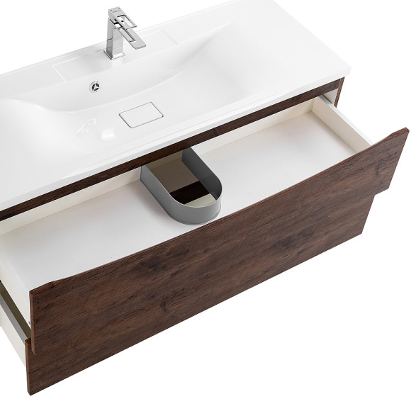 Тумба под раковину BelBagno Marino 110 MARINO-1100-2C-SO-RW-P подвесная Rovere Moro Тумба под раковину BelBagno Marino 110 MARINO-1100-2C-SO-RW-P подвесная Rovere Moro