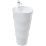 Раковина WeltWasser Leerbach 4242 GL-WT 42 10000005493 Белый глянец Раковина WeltWasser Leerbach 4242 GL-WT 42 10000005493 Белый глянец