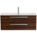 Тумба под раковину Cezares Eco-Cer-N 120 ECO-CER-N-1200-2C-SO-NCS-P подвесная Орех шоколад Софт без ручек