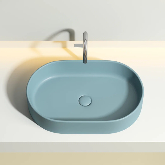 Раковина-чаша Ceramicanova Element 61 CN6048MLG Зеленая матовая Раковина-чаша Ceramicanova Element 61 CN6048MLG Зеленая матовая