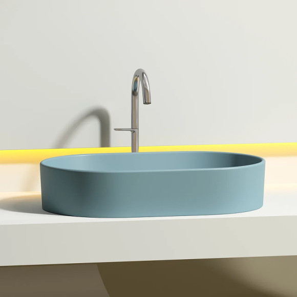 Раковина-чаша Ceramicanova Element 61 CN6048MLG Зеленая матовая Раковина-чаша Ceramicanova Element 61 CN6048MLG Зеленая матовая