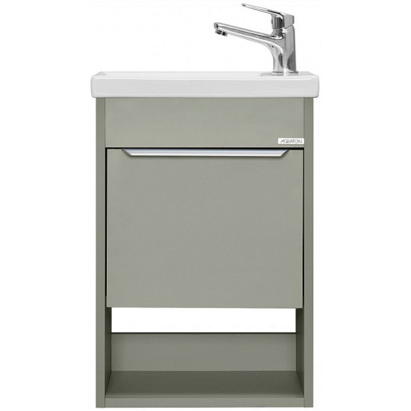 Тумба под раковину Aquaton Хоуп 40 1A287101HP9D0 подвесная Хаки