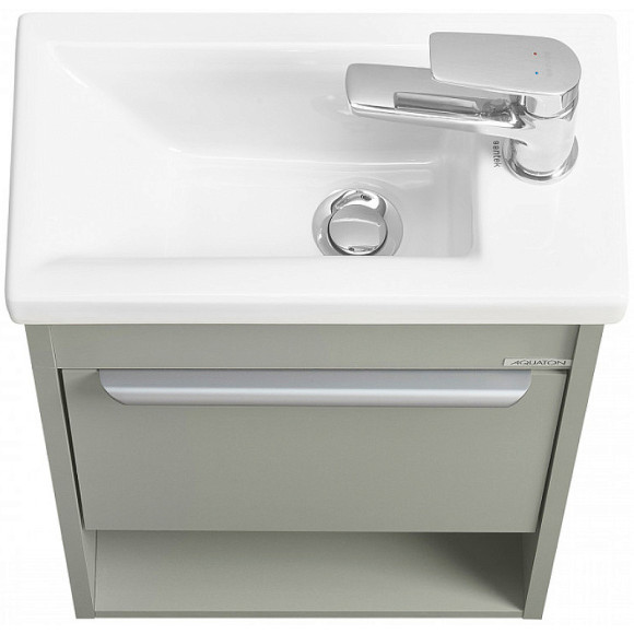 Тумба под раковину Aquaton Хоуп 40 1A287101HP9D0 подвесная Хаки