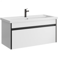 Тумба под раковину Aqwella Urban 100 URB0110W подвесная Белая Тумба под раковину Aqwella Urban 100 URB0110W подвесная Белая