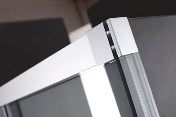 Душевая дверь в нишу Cezares Premier-Soft BF-1 120 IV профиль Хром стекло прозрачное