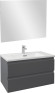 Тумба под раковину Jacob Delafon Madeleine 80 EB2053-J54 подвесная Серая матовая