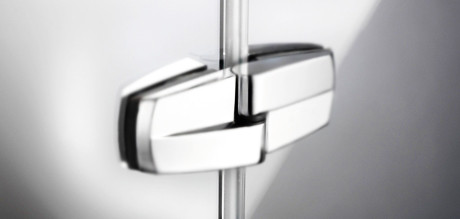 Дверь для душевого уголка Huppe Aura Elegance 80 400401.087.316 Профиль матовый хром, стекло матовое, правая