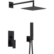 Душевая система Cezares Porta PORTA-DSIPQ-25-NOP Черная матовая Душевая система Cezares Porta PORTA-DSIPQ-25-NOP Черная матовая