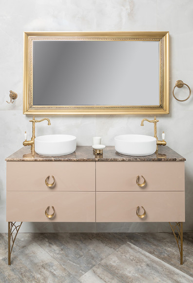 Тумба под раковину Boheme Armadi Art NeoArt 140 831-140-CP подвесной Капучино