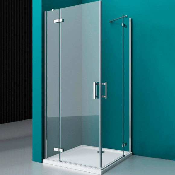 Душевой уголок BelBagno Kraft 90х90 KRAFT-A-22-90-C-Cr профиль Хром стекло прозрачное