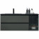 Тумба с раковиной Orans BC-2055-1200L 120 2055120L подвесная Темно-серая Тумба с раковиной Orans BC-2055-1200L 120 2055120L подвесная Темно-серая