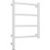 Электрический полотенцесушитель Сунержа Галант 3.0 500x400 L 12-5800-5040 Белый