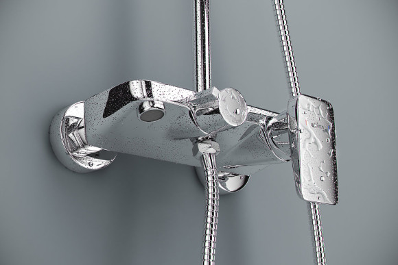 Душевая система Excellent Rain Altar AREX.SY.781CR Хром