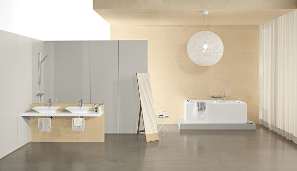 Смеситель для ванны Jacob Delafon Aleo+ E72319-CP Хром