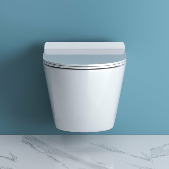 Унитаз BelBagno Sfera-R BB046CHR подвесной без сиденья Унитаз BelBagno Sfera-R BB046CHR подвесной без сиденья