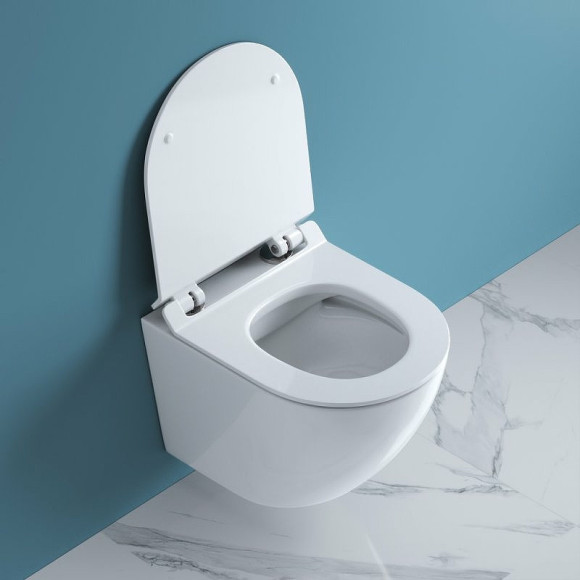 Унитаз BelBagno Sfera-R BB046CHR подвесной без сиденья Унитаз BelBagno Sfera-R BB046CHR подвесной без сиденья