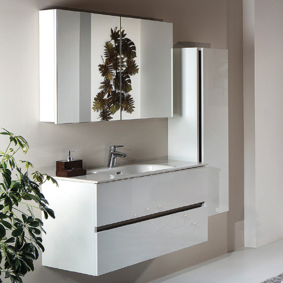 Тумба под раковину Boheme Armadi Art Vallessi 120 837-120-W подвесная Белая Тумба под раковину Boheme Armadi Art Vallessi 120 837-120-W подвесная Белая