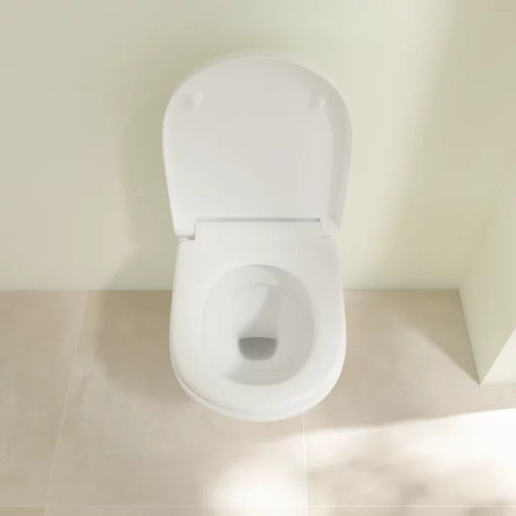 Унитаз Villeroy&Boch O.Novo 5660H101 подвесной с сиденьем Микролифт Унитаз Villeroy&Boch O.Novo 5660H101 подвесной с сиденьем Микролифт
