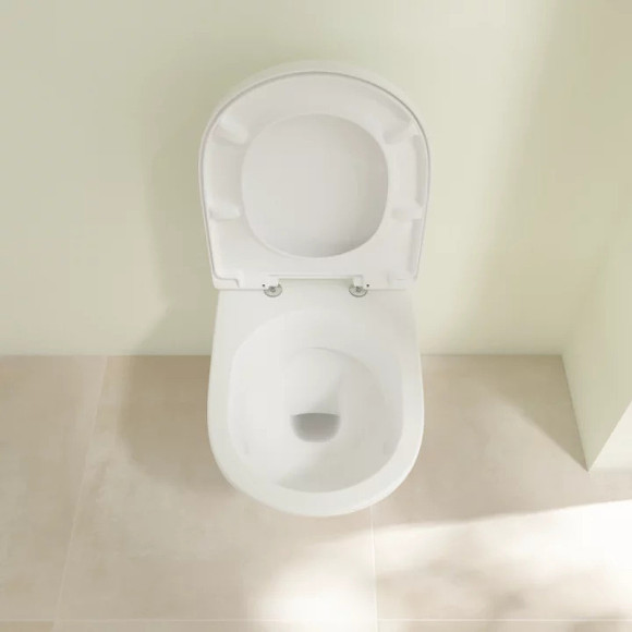 Унитаз Villeroy&Boch O.Novo 5660H101 подвесной с сиденьем Микролифт Унитаз Villeroy&Boch O.Novo 5660H101 подвесной с сиденьем Микролифт