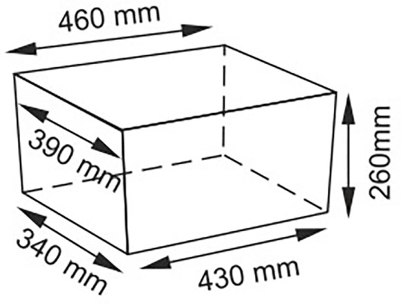 Корзина для аксессуаров WasserKRAFT Berkel WB-480-L Темно-коричневая