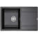 Кухонная мойка Paulmark Flugen 50-780 PM217850-BL Черная Кухонная мойка Paulmark Flugen 50-780 PM217850-BL Черная