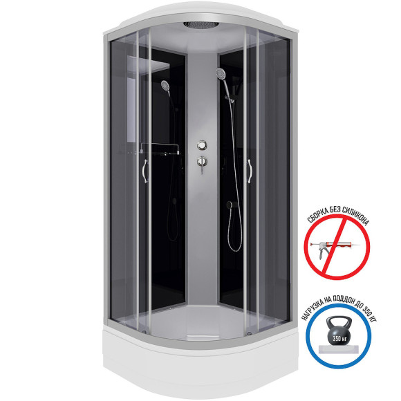 Душевая кабина Niagara 80x80 NG-3503-14 без гидромассажа Душевая кабина Niagara 80x80 NG-3503-14 без гидромассажа