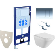 Комплект унитаза с инсталляцией Aquatek Set Aquatek Лира-010 4в1 с сиденьем Микролифт и клавишей смыва Хром глянцевый Комплект унитаза с инсталляцией Aquatek Set Aquatek Лира-010 4в1 с сиденьем Микролифт и клавишей смыва Хром глянцевый