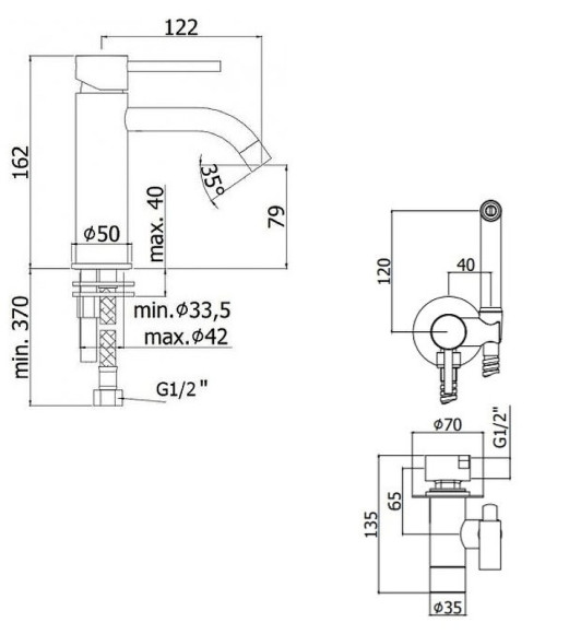 Комплект смесителей Paffoni Light KITZCOL632BO71 Белый матовый