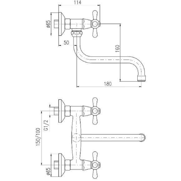 Смеситель для кухни Rav Slezak Morava MK101.5/21SM Бронза Смеситель для кухни Rav Slezak Morava MK101.5/21SM Бронза