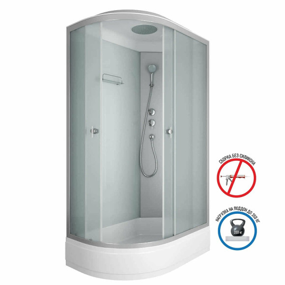 Душевая кабина Niagara Eco 120x80 R NG-3324-14R без гидромассажа Душевая кабина Niagara Eco 120x80 R NG-3324-14R без гидромассажа