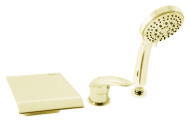 Смеситель на борт ванны Rav Slezak Dunaj D473.5YZ золотой