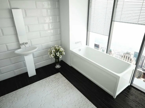 Акриловая ванна Aquatek Eco-friendly Мия 180x80 MIY180-0000001 без панелей, каркаса и слив-перелива Акриловая ванна Aquatek Eco-friendly Мия 180x80 MIY180-0000001 без панелей, каркаса и слив-перелива