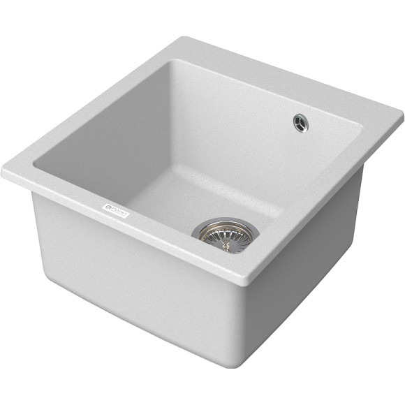 Кухонная мойка Point Моко 47 PN3006W Белая Кухонная мойка Point Моко 47 PN3006W Белая