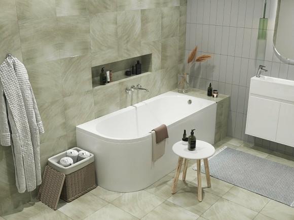 Акриловая ванна Marka One Alisa MG 170x75 R 01али1775п без гидромассажа