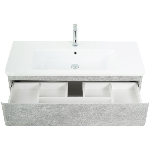 Тумба под раковину BelBagno 105 ALBANO-CER-1050-2C-SO-CVG подвесная Cemento Verona Grigio