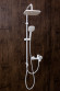 Душевая система Orange O-Shower OW04w Белый глянец Душевая система Orange O-Shower OW04w Белый глянец