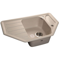 Кухонная мойка GranFest Corner GF-C800E Белая Кухонная мойка GranFest Corner GF-C800E Белая