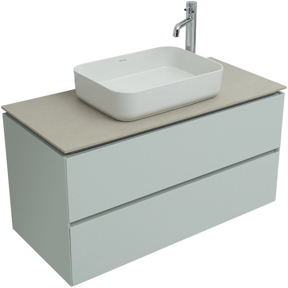 Тумба под раковину Allen Brau Infinity 100 1.21003.PWM подвесная Папирус матовый Тумба под раковину Allen Brau Infinity 100 1.21003.PWM подвесная Папирус матовый