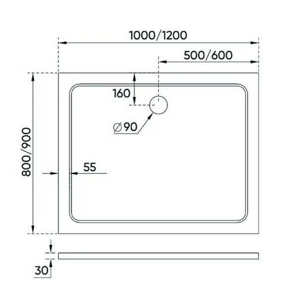 Душевой поддон из искусственного камня Veconi Tezeo 100x90 TZ09-10090PR-01-19C3 Белый Душевой поддон из искусственного камня Veconi Tezeo 100x90 TZ09-10090PR-01-19C3 Белый