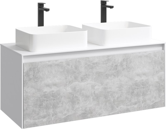 Корпус тумбы под раковину Aqwella 5 Stars Mobi 120 MOB0112W подвесной Белый