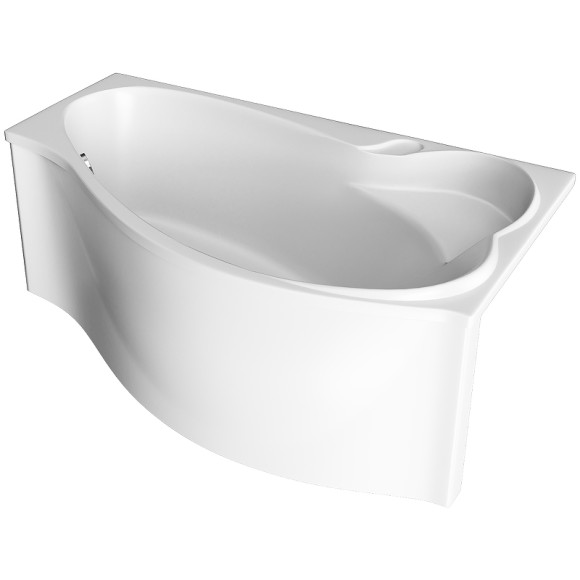 Акриловая ванна Marka One Gracia 170х100 R 01гр1710п без гидромассажа Акриловая ванна Marka One Gracia 170х100 R 01гр1710п без гидромассажа