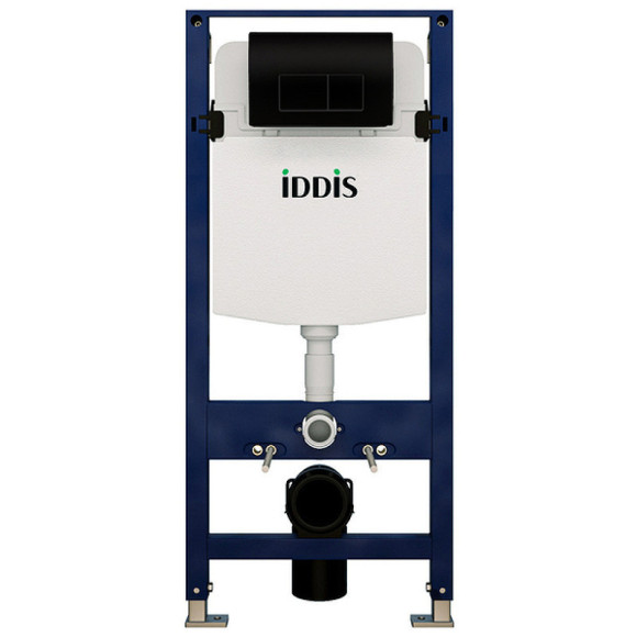 Инсталляция Iddis Optima Home OPH00MBi32K для унитаза с Черной клавишей смыва